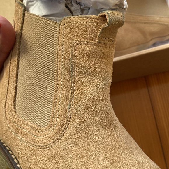 Zara Boys Leather Ankle Boots - Picture 5 of 8